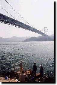 因島大橋の釣り